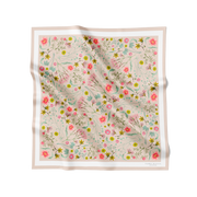 Flora Danica Denmark Beige Garden Silketørklæde Large scarf Beige Garden