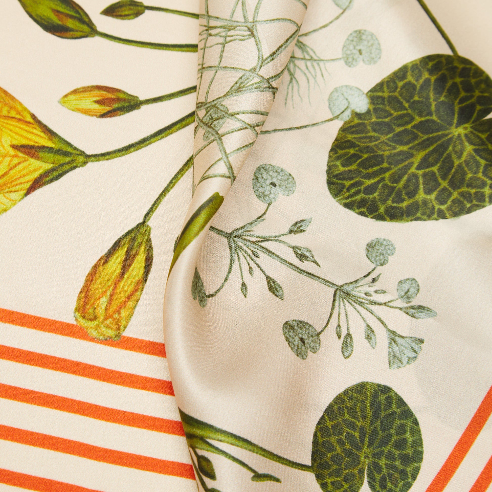 Flora Danica Denmark Candy Striped Blossom silketørklæde Small scarf Candy Striped Blossom