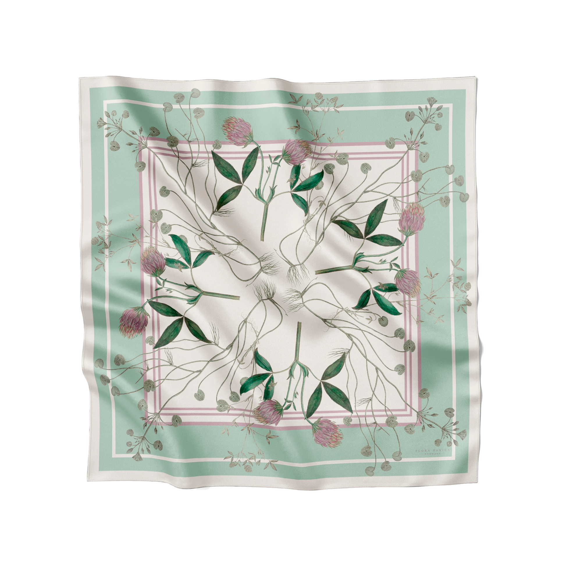Flora Danica Denmark Celadon brise 70 Silketørklæde Medium Dobbeltsided scarf Celadon Brise