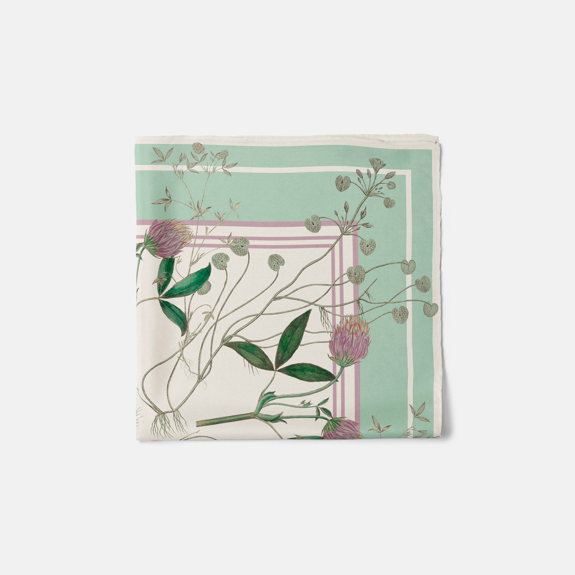 Flora Danica Denmark Celadon brise 70 Silketørklæde Medium Dobbeltsided scarf Celadon Brise