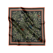 Flora Danica Denmark Cloverfield Whispers silketørklæde Large dobbeltsided scarf Cloverfield Whispers