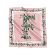 Flora Danica Denmark Flowering Pink F silketørklæde Small scarf Flowering Pink F