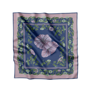 Flora Danica Denmark Violet Nightshade 70 scarf Medium Dobbeltsided scarf Violet-Nightshade purple