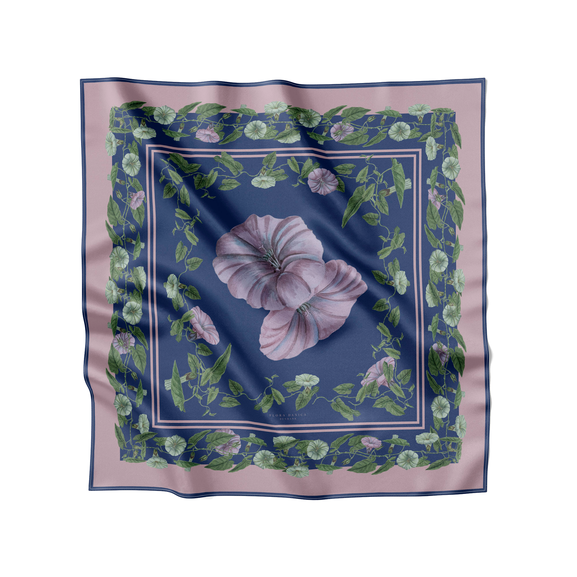 Flora Danica Denmark Violet Nightshade 70 scarf Medium Dobbeltsided scarf Violet-Nightshade purple