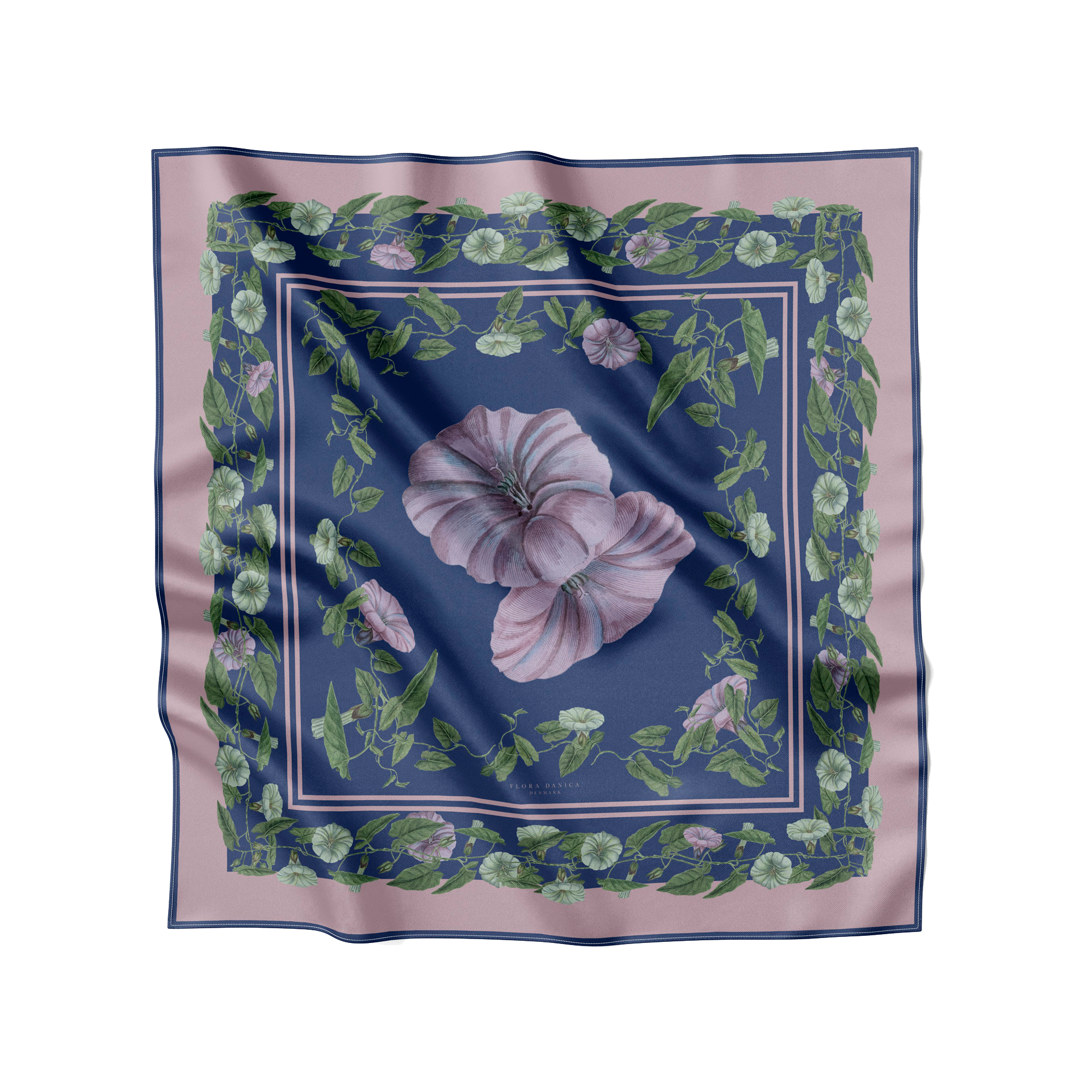 Flora Danica Denmark Violet Nightshade 70 scarf Medium Dobbeltsided scarf Violet-Nightshade purple