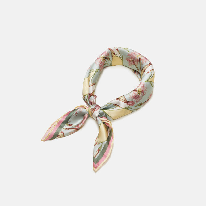 Pastel Nellike silk scarf